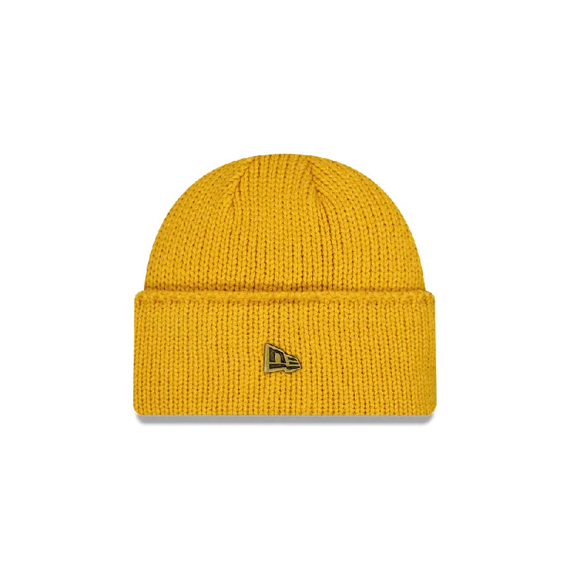 New Era Flawless Mini Logo Knit Amarillo