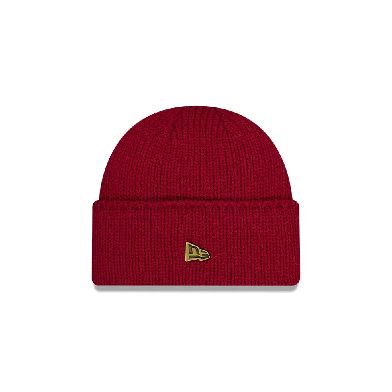 New Era Flawless Mini Logo Knit Rojo