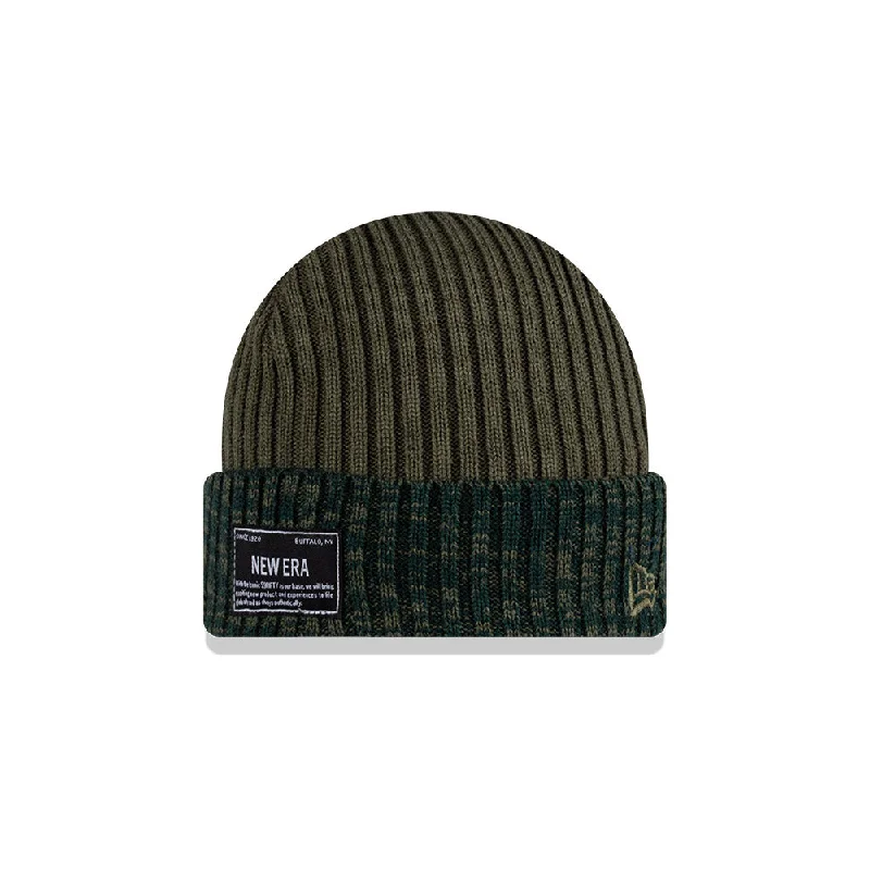 New Era Military Knit Verde