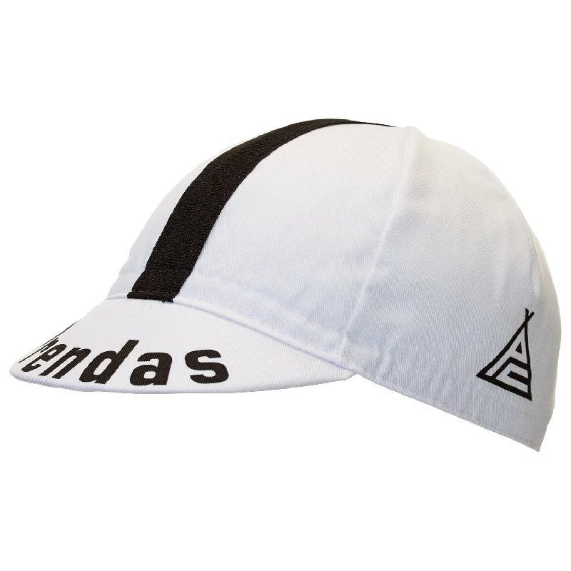 Prendas il Grande White Cotton Cycling Cap