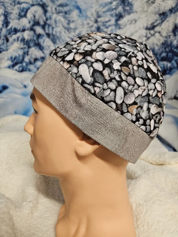 River Rock Reversible Fitted Scrub Cap