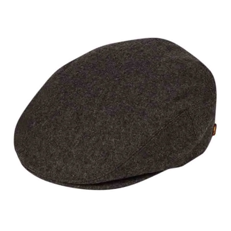 Solid Color Wool Felt Flat Cap - Epoch Hats