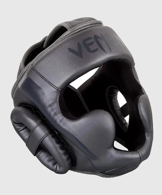 Venum Elite Headgear - Grey/Grey