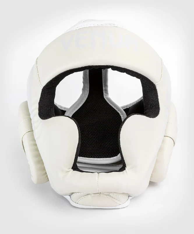 Venum Elite Headgear - White/White