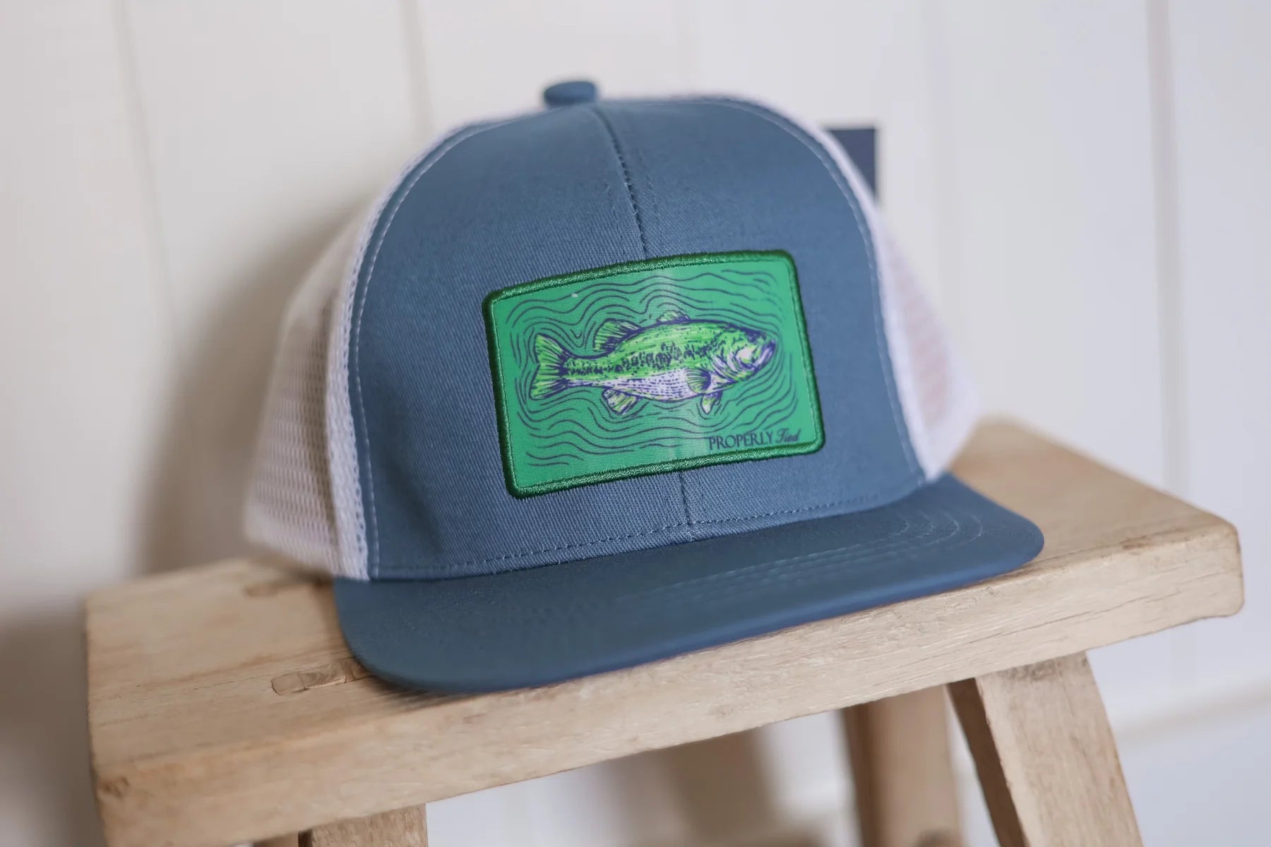 Youth Trucker Spotted Bass Hat