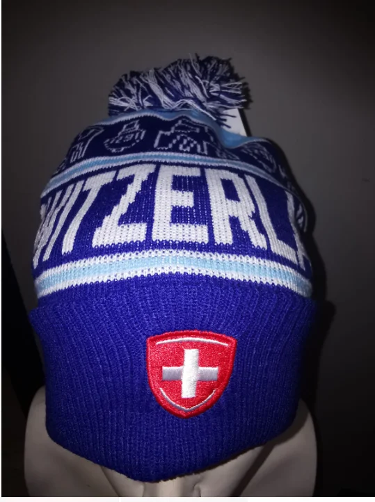 WINTER CAP SWISS COW BLUE - 20233900266