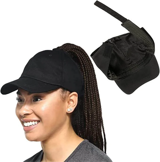 Satin Lined Culture Cap - Black