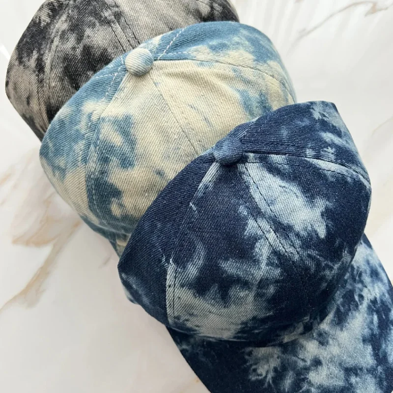 Denim Wash Caps Valeri