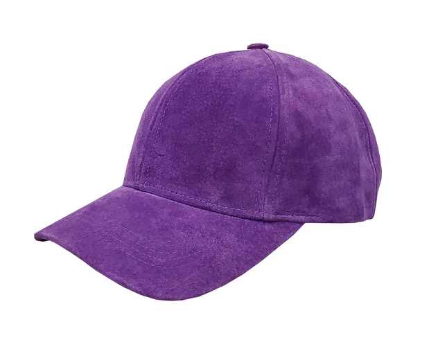 suede ball cap