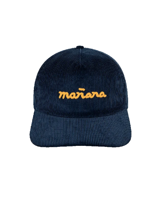 Corduroy Cap - Navy