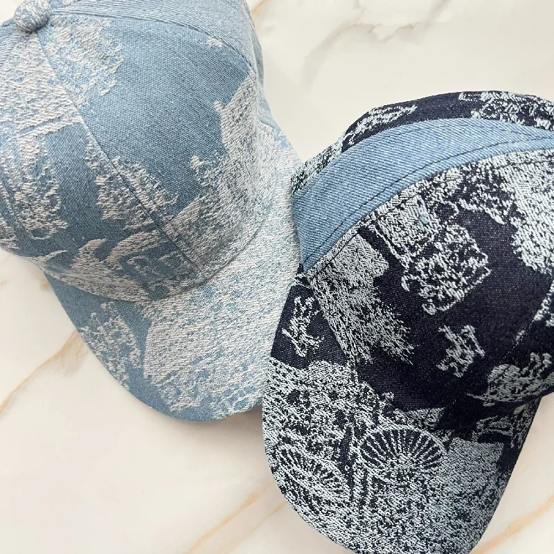 Toile Denim Caps Valeri