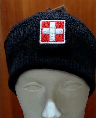 WINTER CAP SWITZERLAND FLAG